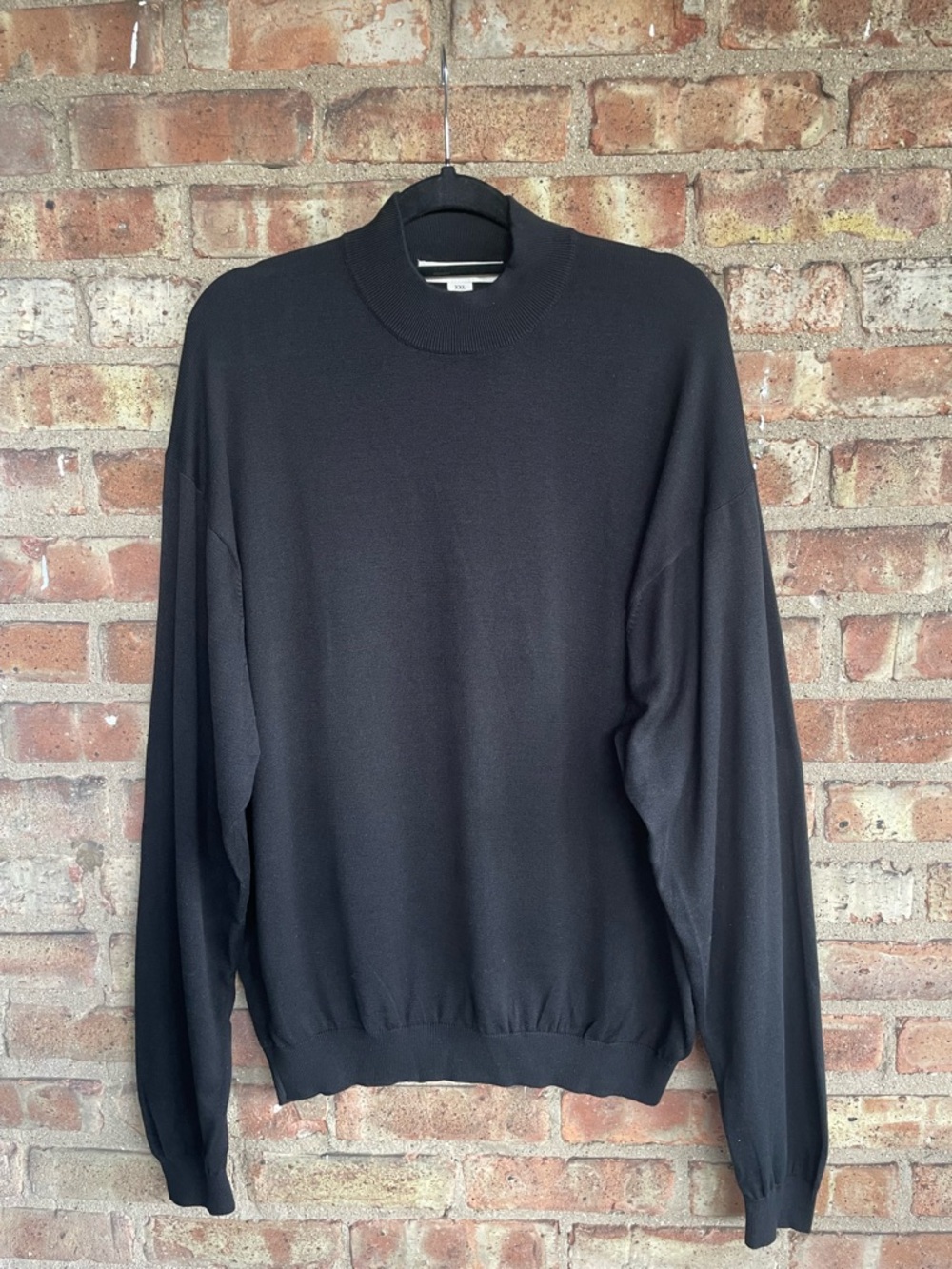 Men's Wearhouse Pronto Uomo Mockneck Silk Blend Sweater